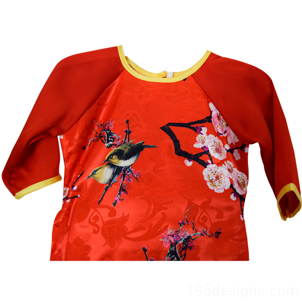 Handmade Lilac Ao Dai Traditional Vietnamese Dress for Christmas Season,  Wedding, Tết Holidays, Lunar New Year: Gift for Mom, Daughter -  New  Zealand